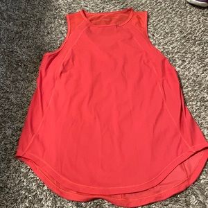 Lululemon sculpt tank red size 8
